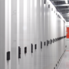 Serverflur in einem Rechenzentrum